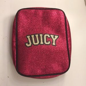 Juicy Couture cosmetics makeup brush bag